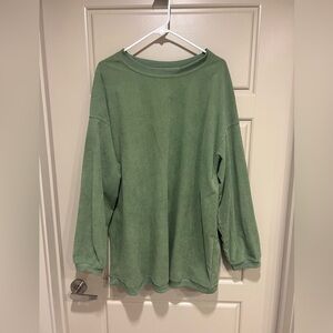 Oversized vintage crew neck
